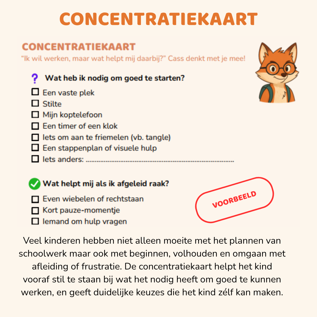 Rust in werken met Cass: “Als school en huiswerk moeilijk voelen”