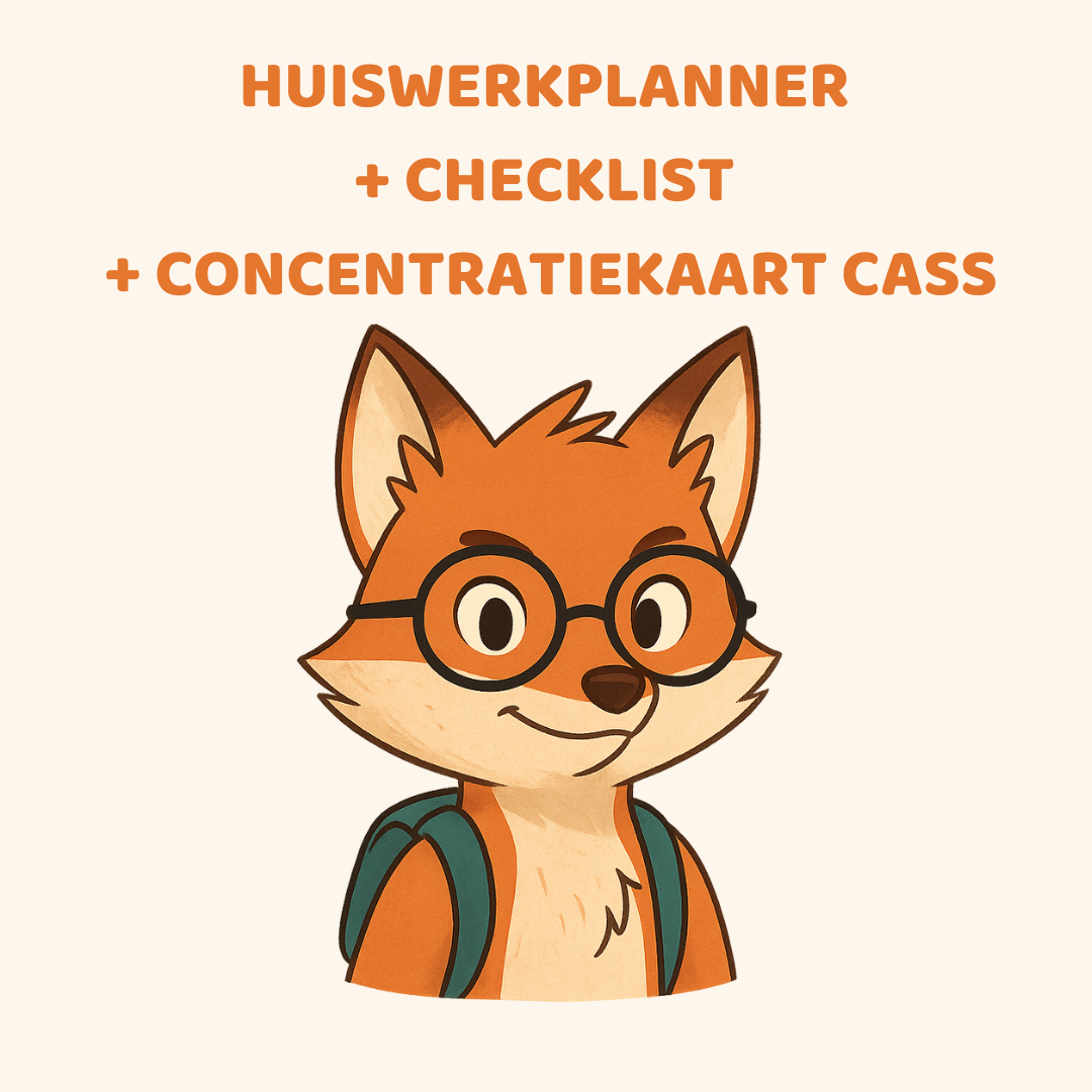 Rust in werken met Cass: “Als school en huiswerk moeilijk voelen”